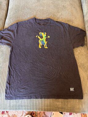 Grizzly Navy Bear Graphic Skate T Shirt Mens XL